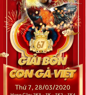 Đá gà Thomo 2020: “GIẢI 4 CON GÀ VIỆT” ngày 28/3/2020