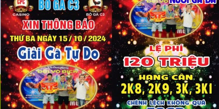 Video trực tiếp giải đá gà CPC3 Campuchia ngày 15/10/2024