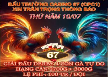 Full Trận Giải Đá Gà Tự Do CPC1 ngày 10/7/2025